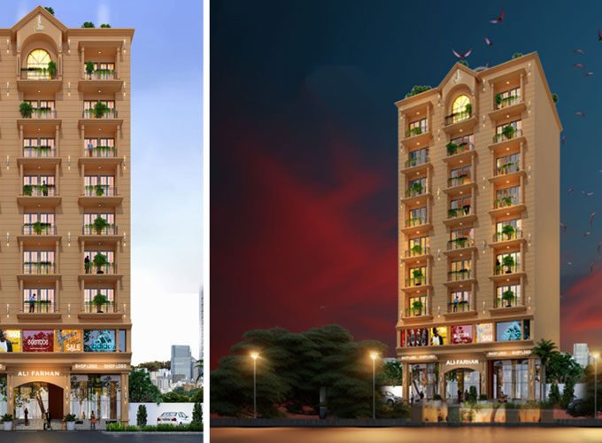 Apartments in Ali Farhan Tower Bahria Town Karachi