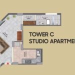 Studio Apartments in Paragon Tower C